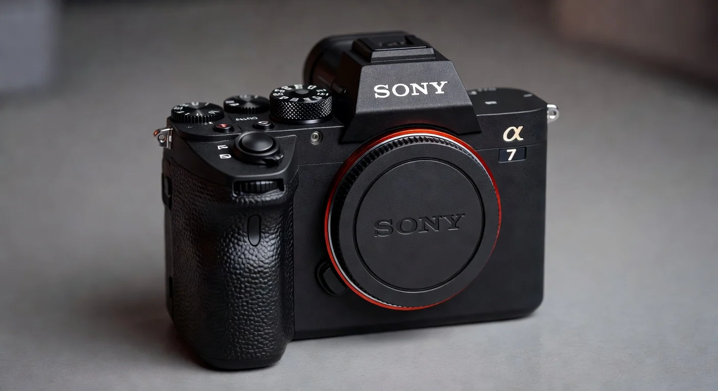 Sony Alpha 7 V - detail closeup