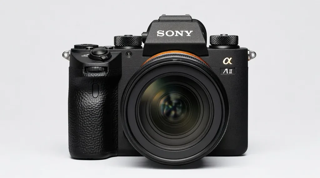 Sony Alpha A1 II - front design view