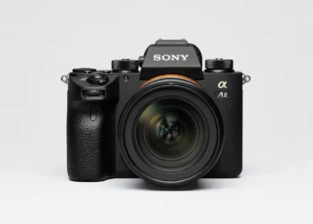Sony Alpha A1 II - front design view