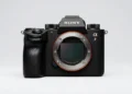 Sony Alpha A7 V - front design view