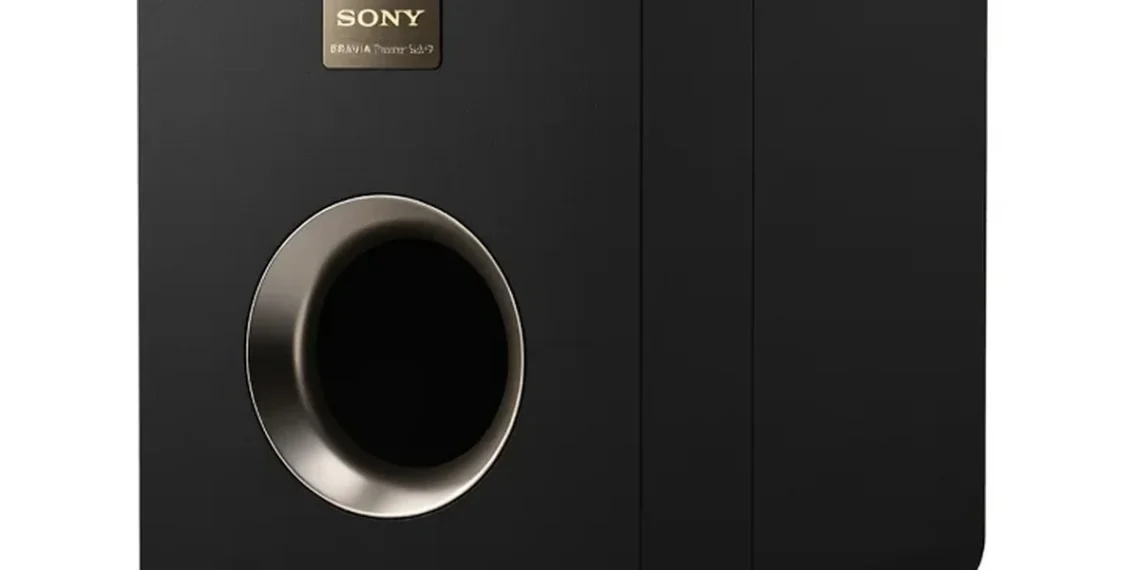 Sony BRAVIA Theater Sub 9 - front design view