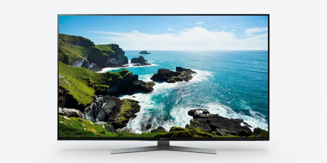 Sony Bravia XR A95M QD-OLED TV - front design view