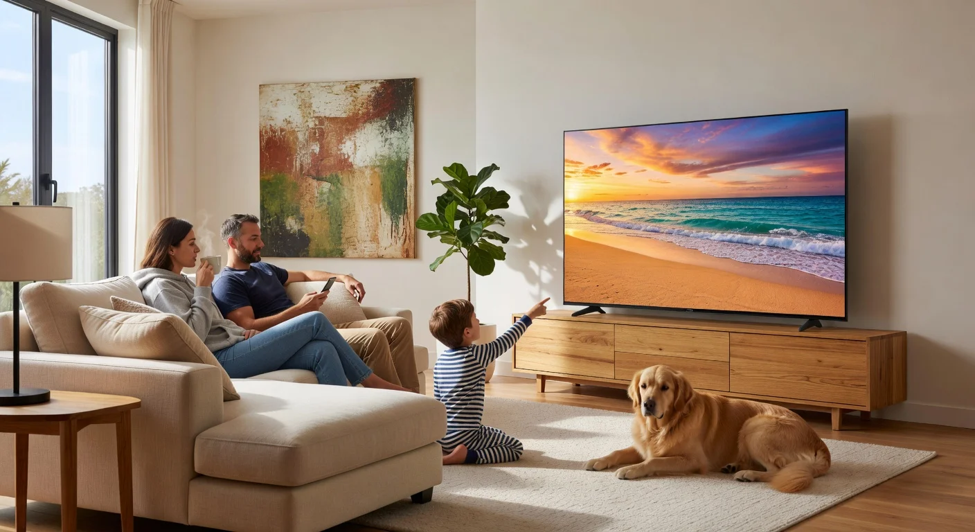 Sony Bravia XR A95M QD-OLED TV - in-use shot
