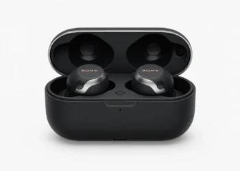 Sony WF-1000XM6 - front design view