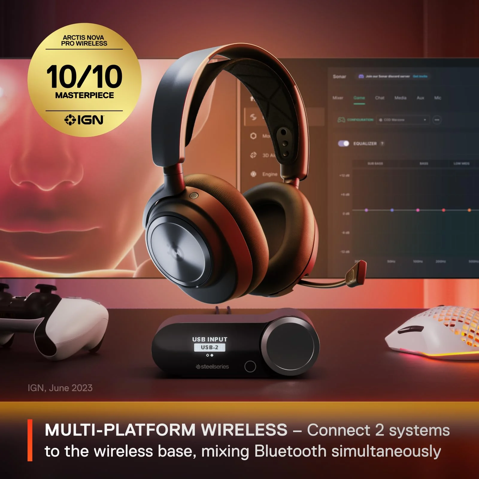 SteelSeries Arctis Nova Pro Wireless — Amazon gallery image 1