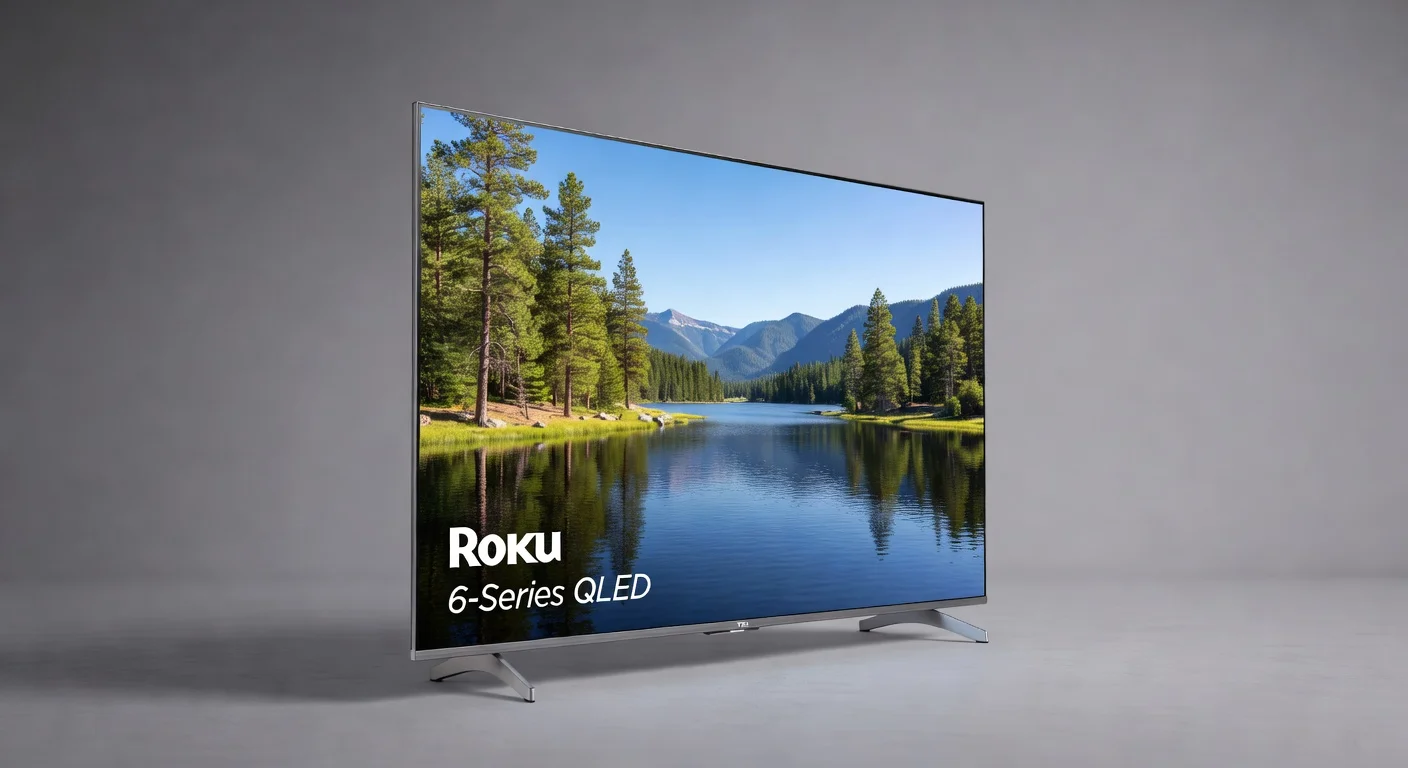 TCL 6-Series QLED Roku TV (R655) - side profile