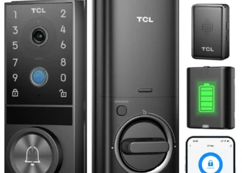 TCL D1 Max Smart Video Door Lock — official Amazon product image