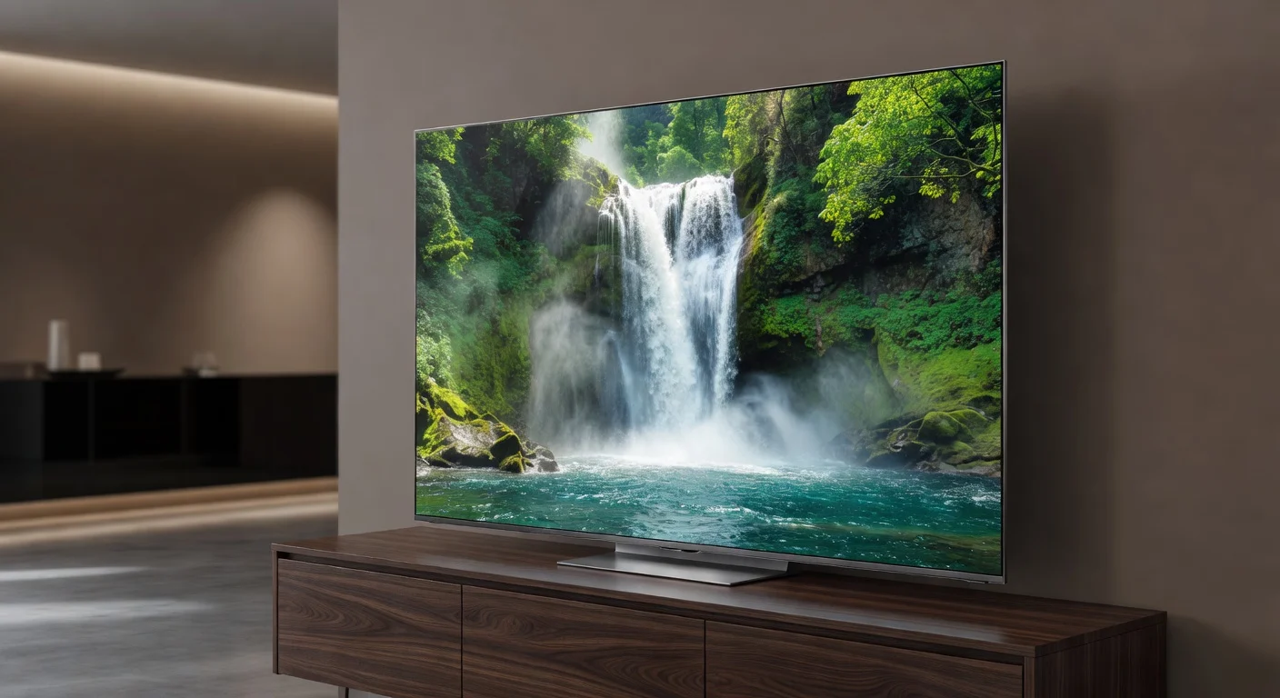 TCL QM9K - detail closeup