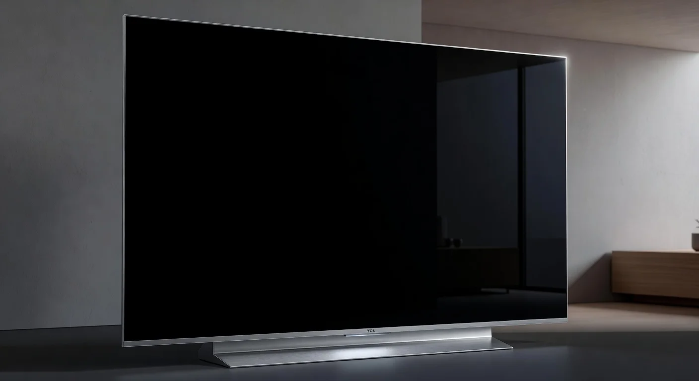 TCL QM9 Mini-LED 8K TV - side profile