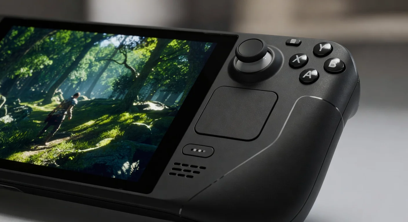 Valve Steam Deck 2 - detail closeup