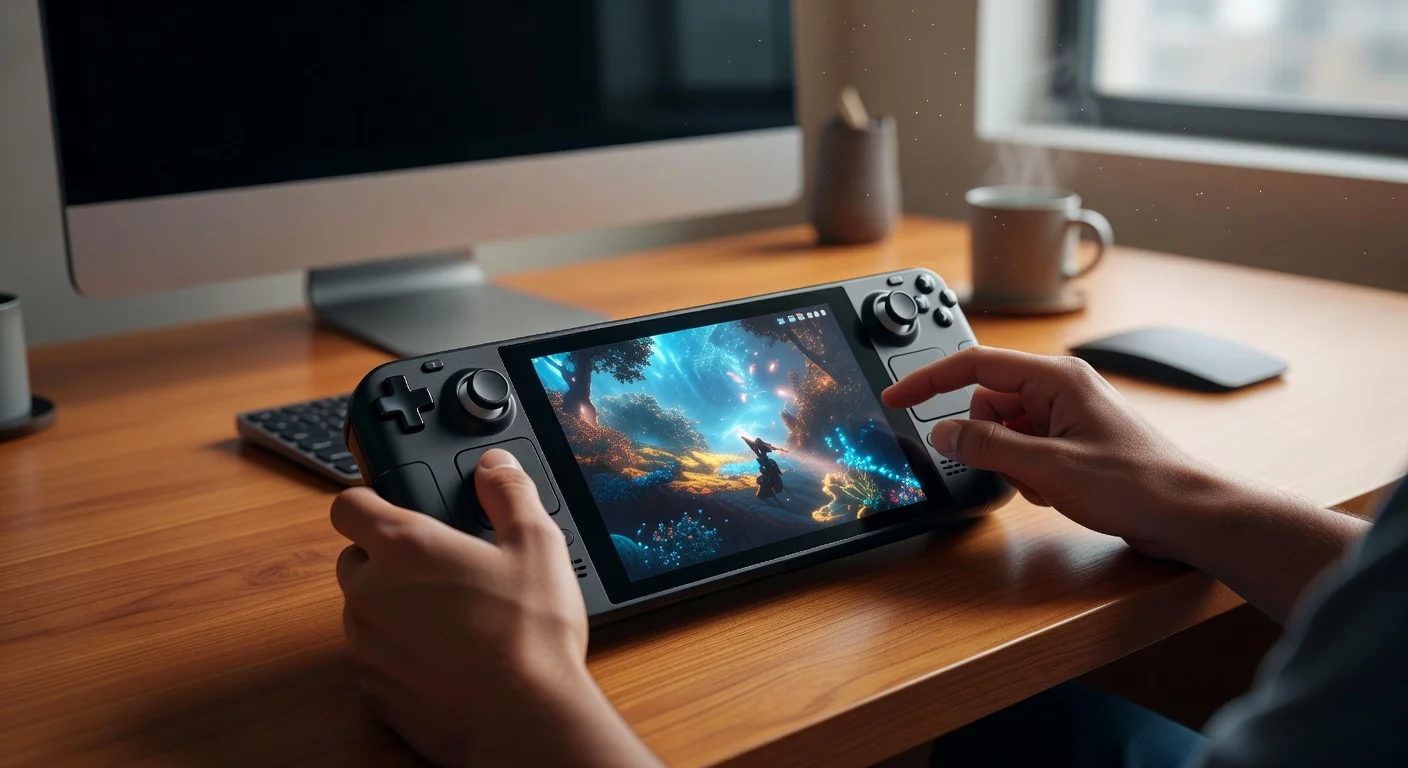 Valve Steam Deck 2 - in-use shot