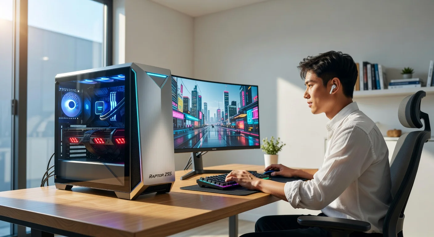 Velocity Micro Raptor Z55 - in-use shot