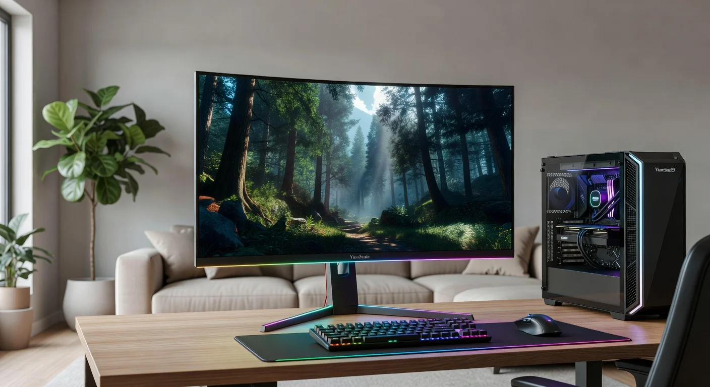 ViewSonic Elite XG321UG - in-use shot