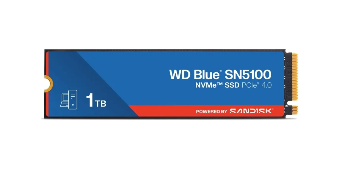 WD Blue SN5100 — official Amazon product image