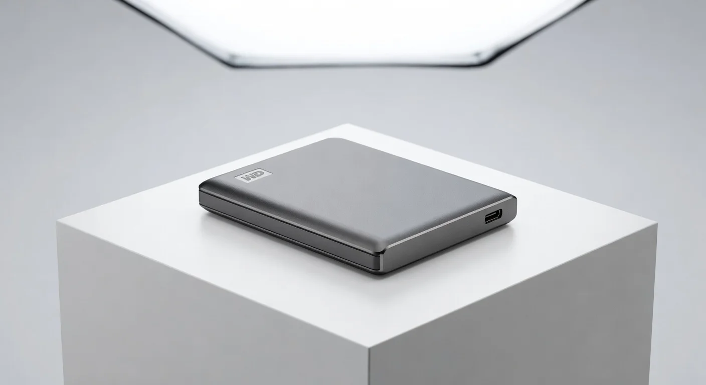 WD My Passport HDD - side profile WD My Passport HDD - side profile