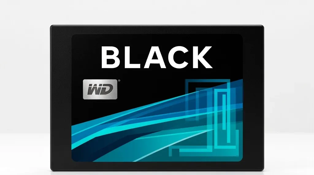 Western Digital Black SN850X 4TB Gen 5 SSD - front design view