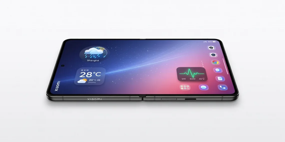 Xiaomi Mix Fold 5 - front design view