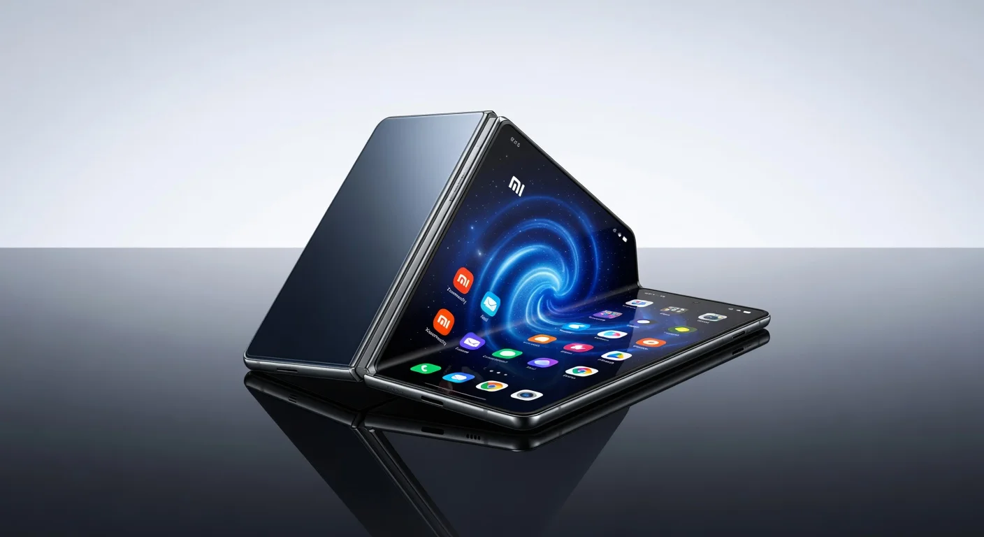 Xiaomi Mix Fold 5 - side profile Xiaomi Mix Fold 5 - side profile