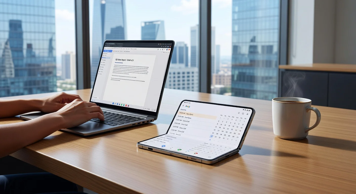 Xiaomi Mix Fold 5 - in-use shot Xiaomi Mix Fold 5 - in-use shot