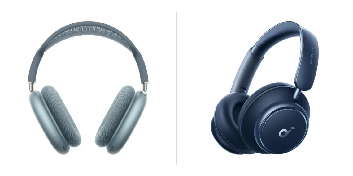 Comparison: Apple AirPods Max 2 vs. Anker Soundcore Space Q45 — side-by-side comparison
