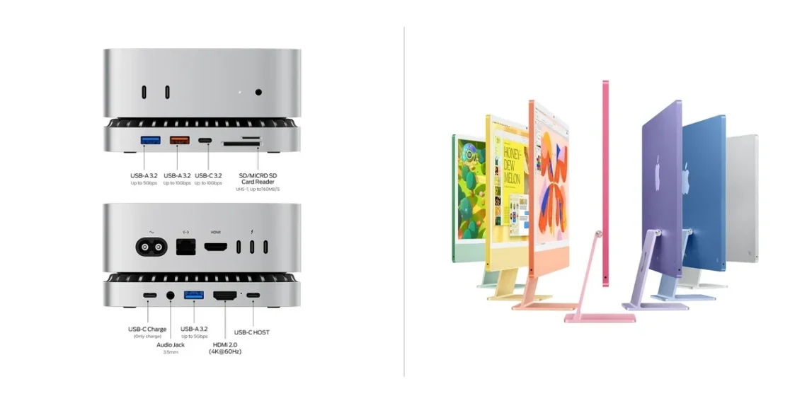 Comparison: Apple Mac Mini M4 Pro vs. Apple iMac M4 — side-by-side comparison