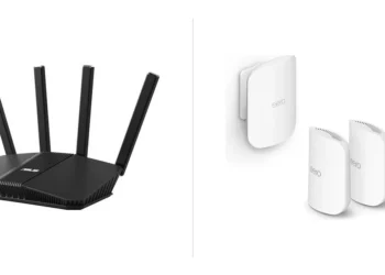 Comparison: Asus RT-BE58U vs. eero Pro 7 — side-by-side comparison