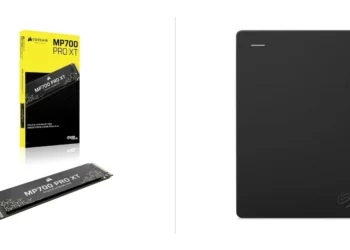 Comparison: Corsair MP700 Pro XT vs. Seagate Portable 5TB — side-by-side comparison