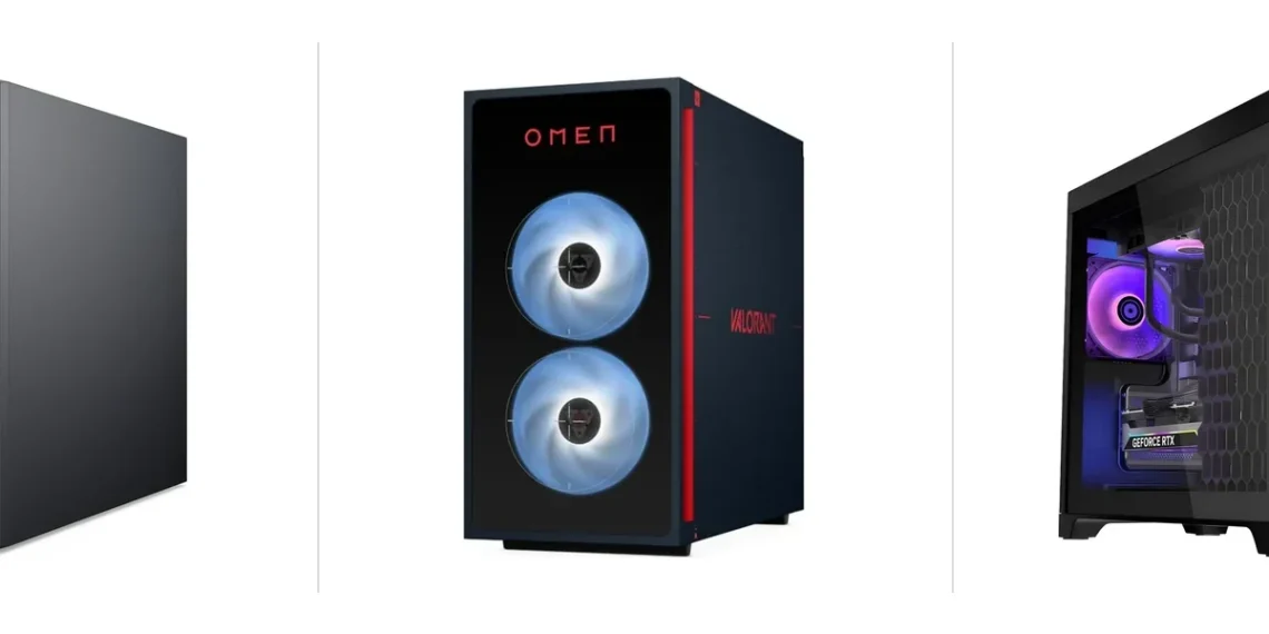 Comparison: Dell Tower Plus EBT2250 vs. HP Omen 35L vs. Lenovo Legion Tower 5i — side-by-side comparison