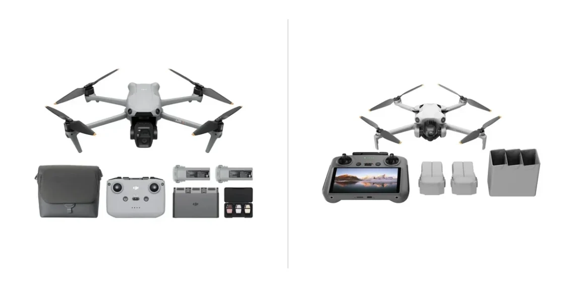 Comparison: DJI Air 3S vs. DJI Mini 4 Pro — side-by-side comparison