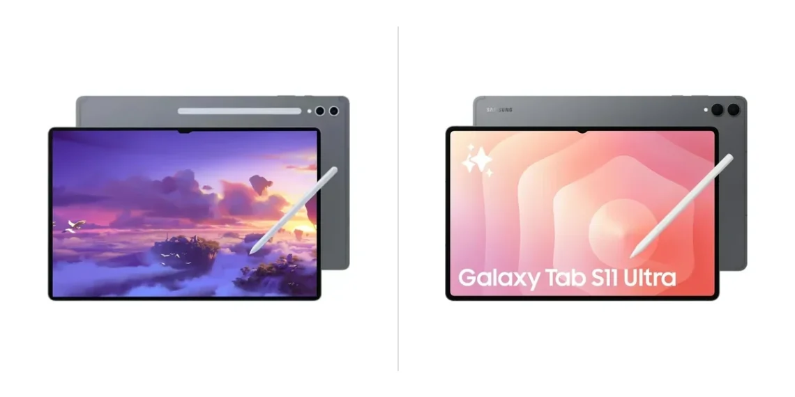 Comparison: Samsung Galaxy Tab S11 vs. Samsung Galaxy Tab S11 Ultra — side-by-side comparison