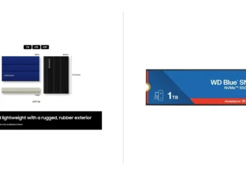 Comparison: Samsung T7 Shield vs. WD Blue SN5100 — side-by-side comparison