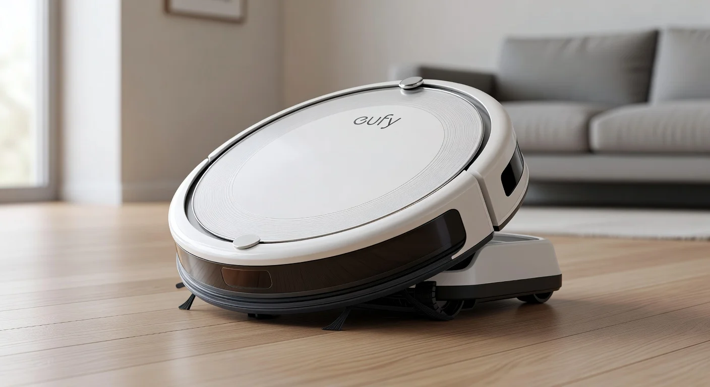 eufy Robot Vacuum E25 - detail closeup