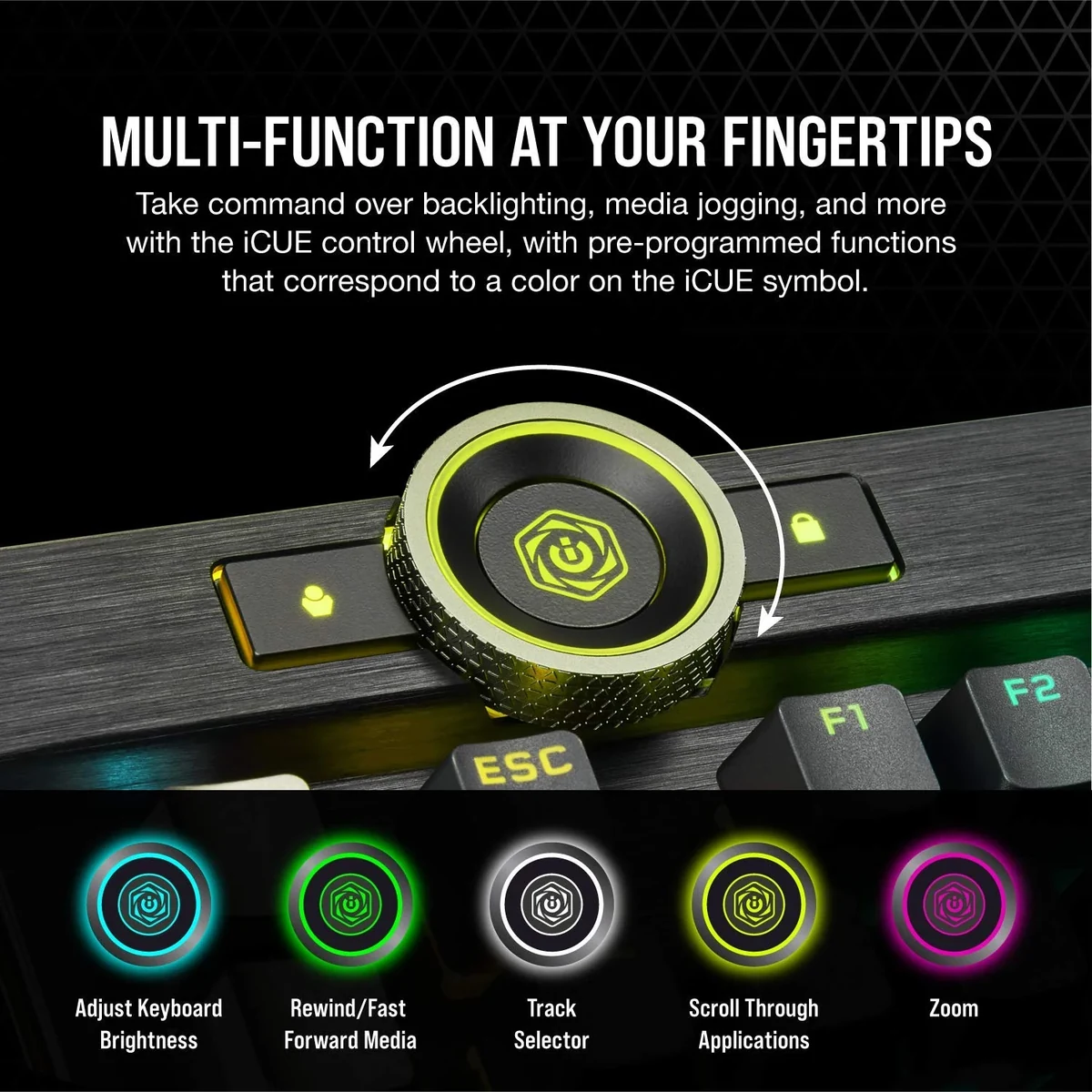 Corsair K100 RGB — Amazon gallery image 3