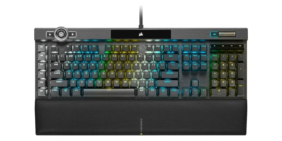 Corsair K100 RGB — official Amazon product image
