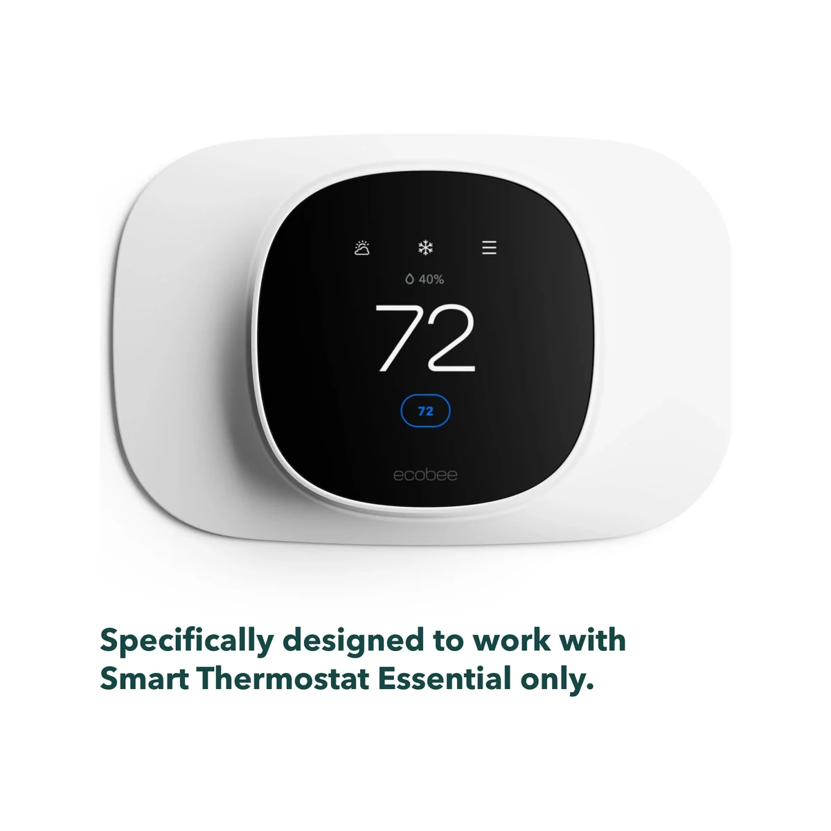 Ecobee Smart Thermostat Essential — Amazon gallery image 1