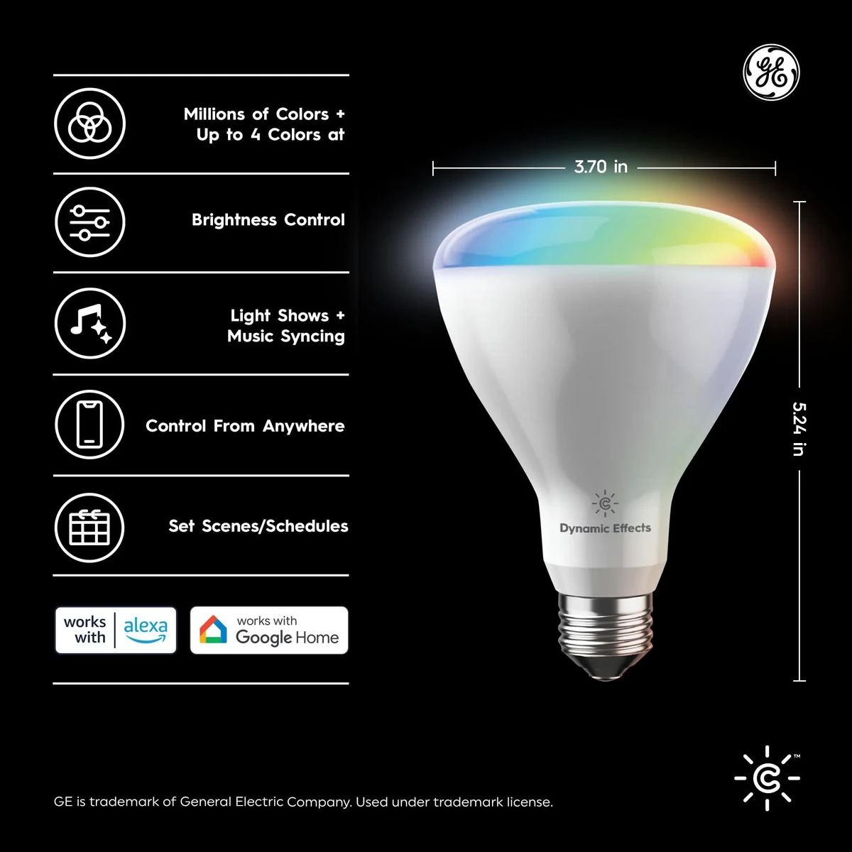 GE Cync Dynamic Effects BR30 — Amazon gallery image 1