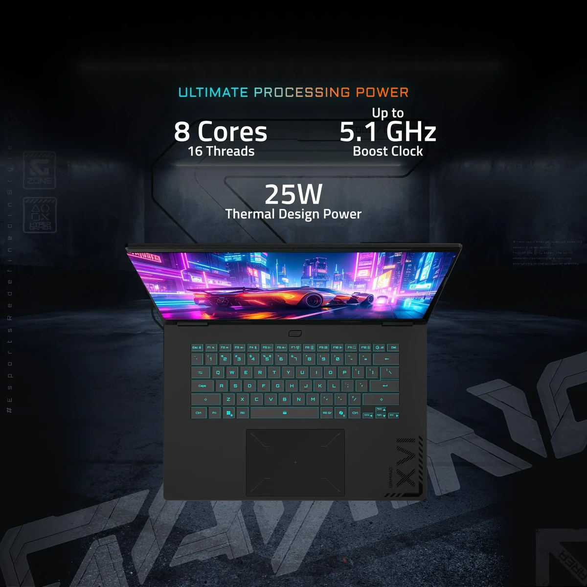 Gigabyte Gaming A16 — Amazon gallery image 2