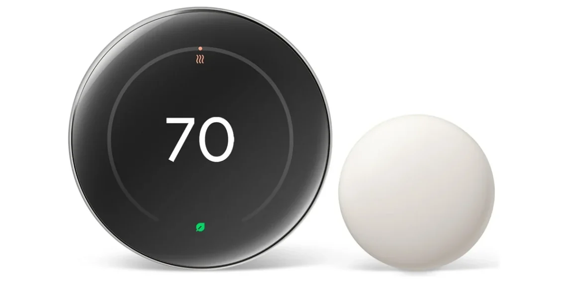 Google Nest Learning Thermostat 4th Gen — official Amazon product image