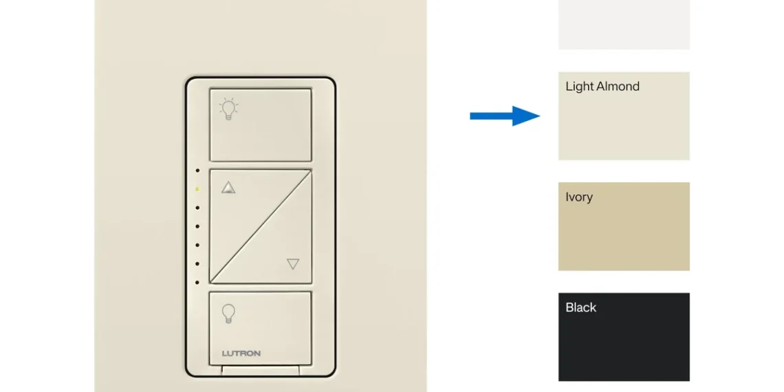 Lutron Caséta Wireless Dimmer Switch — official Amazon product image