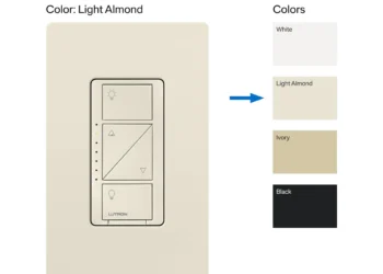 Lutron Caséta Wireless Dimmer Switch — official Amazon product image