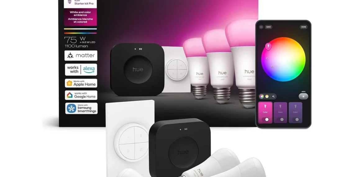 Philips Hue Bridge Pro — official Amazon product image