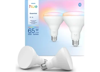 Philips Hue Essential BR30 Smart Bulb — official Amazon product image