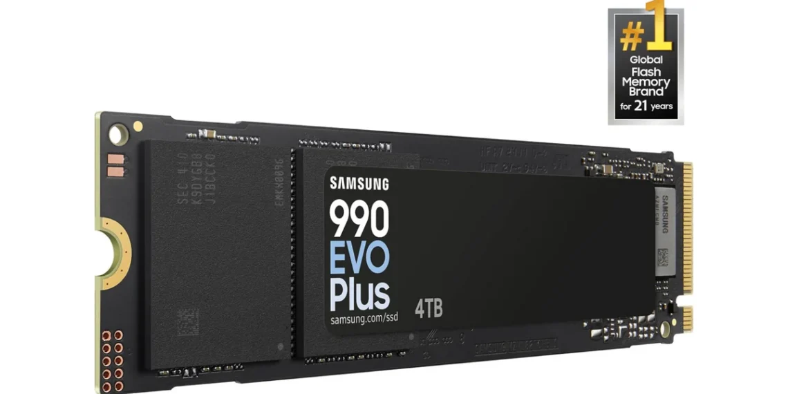 Samsung 990 EVO Plus — official Amazon product image