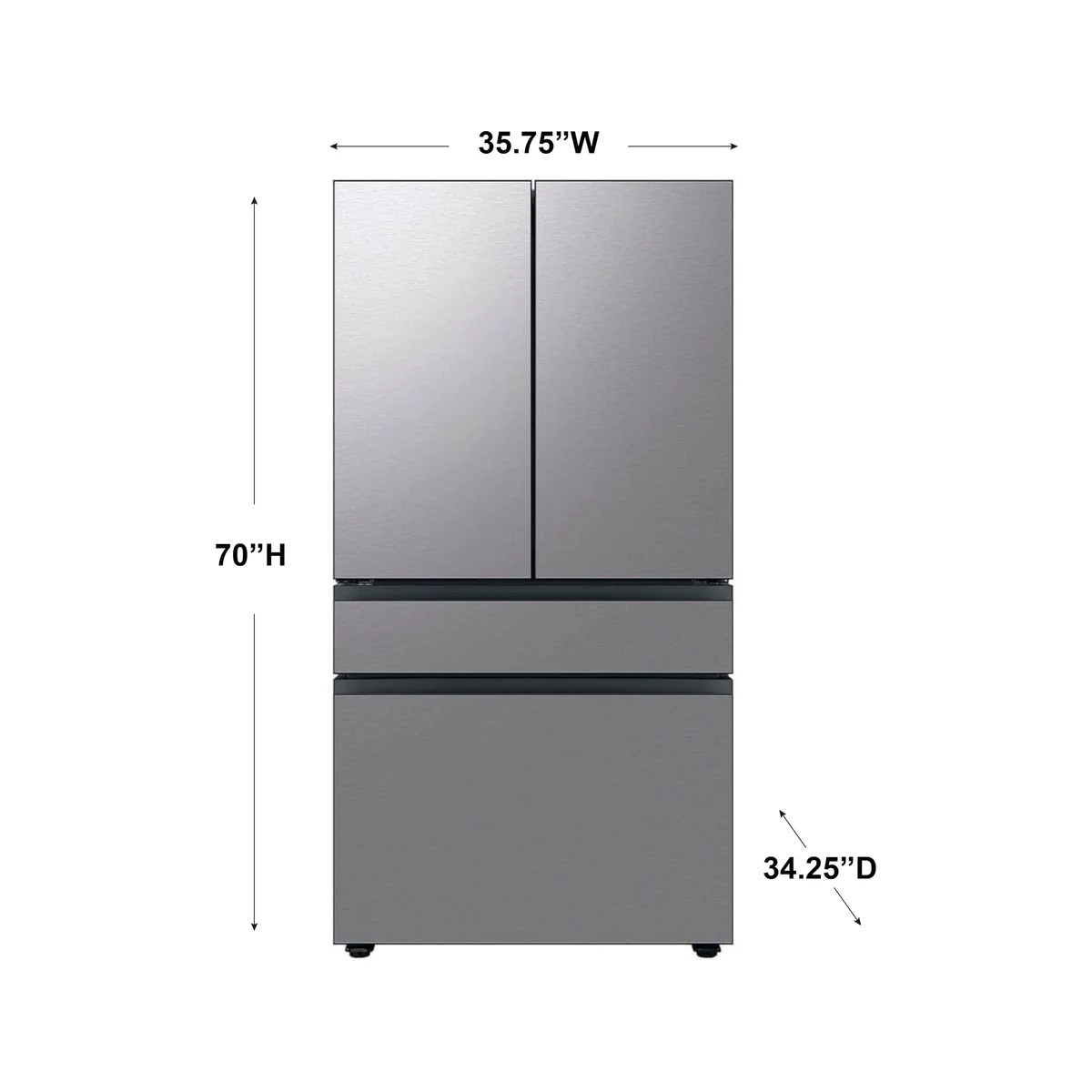 Samsung Bespoke AI Refrigerator — Amazon gallery image 3