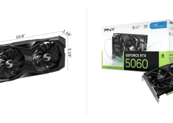 Comparison: ASRock Challenger Radeon RX 7600 OC vs. NVIDIA GeForce RTX 5060 — side-by-side comparison